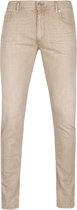 Alberto - Slim Organic Denim Beige - W 35 - L 34 - Slim-fit