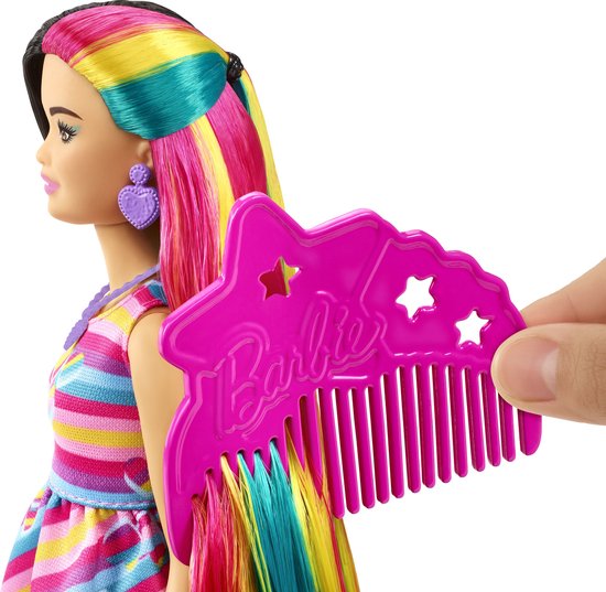 Barbie Totally Hair Regenboog - Barbiepop van Barbie — afbeelding 4
