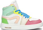 Pinocchio P1665 Hoge sneakers - Leren Sneaker - Meisjes - Multi - Maat 29