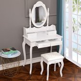 RJRoyal Living Princess Kaptafel met spiegel  make up