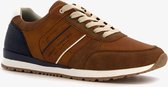 Blue Box heren sneakers - Cognac - Maat 44 - Uitneembare zool