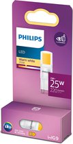 Philips Lighting 871951430369000 LED-lamp Energielabel E (A - G) G9 Speciale vorm 2 W = 25 W Warmwit (Ø x l) 15 mm x 48 mm 1 stuk(s)