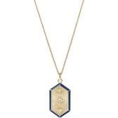 Fossil dames ketting edelstaal / hars One Size 88072359