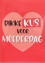 Kaart - Moederdag - Dikke kus voor moederdag - SMR02-B