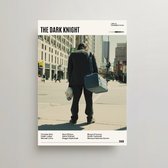 The Dark Knight Poster - Minimalist Filmposter A3 - Joker Heath Ledger - The Dark Knight Movie Poster - The Dark Knight Merchandise - Vintage Posters