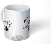 Mok - Quotes - Bonuskind - Liefde - 350 ML - Beker - Uitdeelcadeautjes - Mok met Tekst