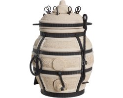 Keramische tandoor Don Sarmat - Multifunctionele Houtoven BBQ - Voor de Fijnproever!