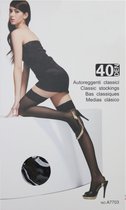 Hold ups - 40 den - maat S/M - Zwart