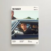 The Faculty Poster - Minimalist Filmposter A3 - The Faculty Movie Poster - The Faculty Merchandise - Vintage Posters