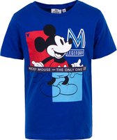 Mickey Mouse blauw t-shirt "The Only One" | maat 104