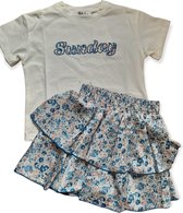 T-Shirt en Rok – Set – Sunday - 140/146