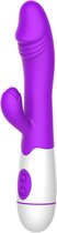 Darenci Vibrator - Tarzan Vibrator - Vibrators voor Vrouwen & Mannen – Rabbit Vibrator voor Beginners - Siliconen – Paars