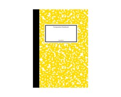 HappyBook - Notitieboek - Geel - Softcover - Gelijnd - Werk - Studie - School - Dagboek - Elastiek - Boekenlegger - Cadeau - Relatiegeschenk - Composition notebook - Journal - Schrijven - Zakelijk schrijven - Notities - Doelen stellen - Planning Boek