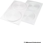 Silikomart - Tourbillon 100 - siliconenvorm spiraal - diameter 14 cm