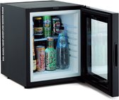 Technomax TP30NG minibar koelkast - 30 liter - compleet geruisloos - met glazen deur