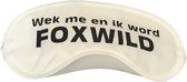 TWOA-Slaapmasker-Grappige tekst- Wit polyester- Foxwild -Gillis Humor