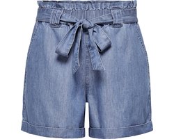 ONLY ONLBEA SMILLA HW PB LOOSE DNM SHORTSNOOS Dames Jeans - Maat XS