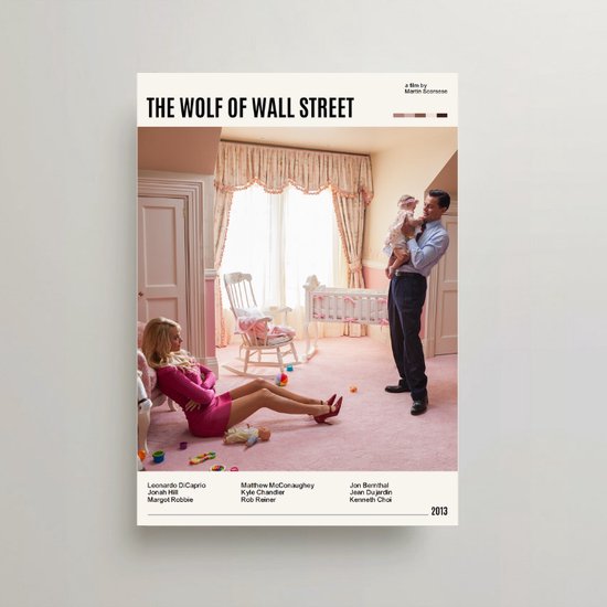 The Wolf of Wall Street Poster - Minimalist Filmposter A3 - The Wolf of Wall Street Movie Poster - Leonardo Dicaprio Merchandise - Vintage Posters - 2 The Wolf of Wall Street Poster - Minimalist Filmposter A3 - The Wolf of Wall Street Movie Poster - Leonardo Dicaprio Merchandise - Vintage Posters - 2