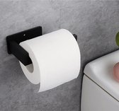 Pico NL® Toiletrolhouder Zonder Boren - Toiletpapier Houder Zelfklevend - WC Rolhouder - Zwart