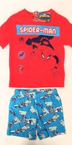 Spider-Man Pyjama - Shortama - Rood - 104