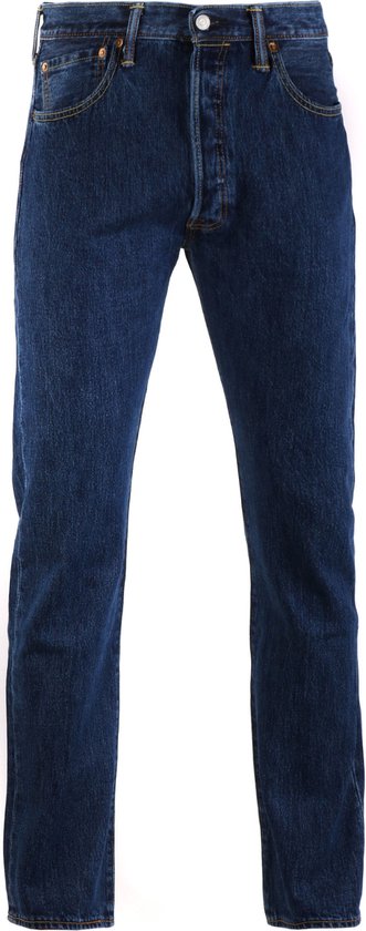 Levi's - 501 Jeans Original Fit Blue 0114 - Heren - Maat W 32 - L 32 - Regular-fit