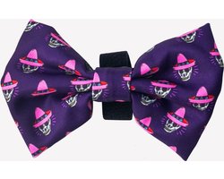 Dukier Honden accesoires - Mexico Strik - Paars / Roze - S
