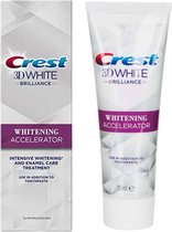 Crest 3D White Brilliance Whitening Accelerator Tandpasta - Tandpasta Whitening - Toothpaste - Tandpasta voor Intensieve Bleek- en Glazuurbehandeling