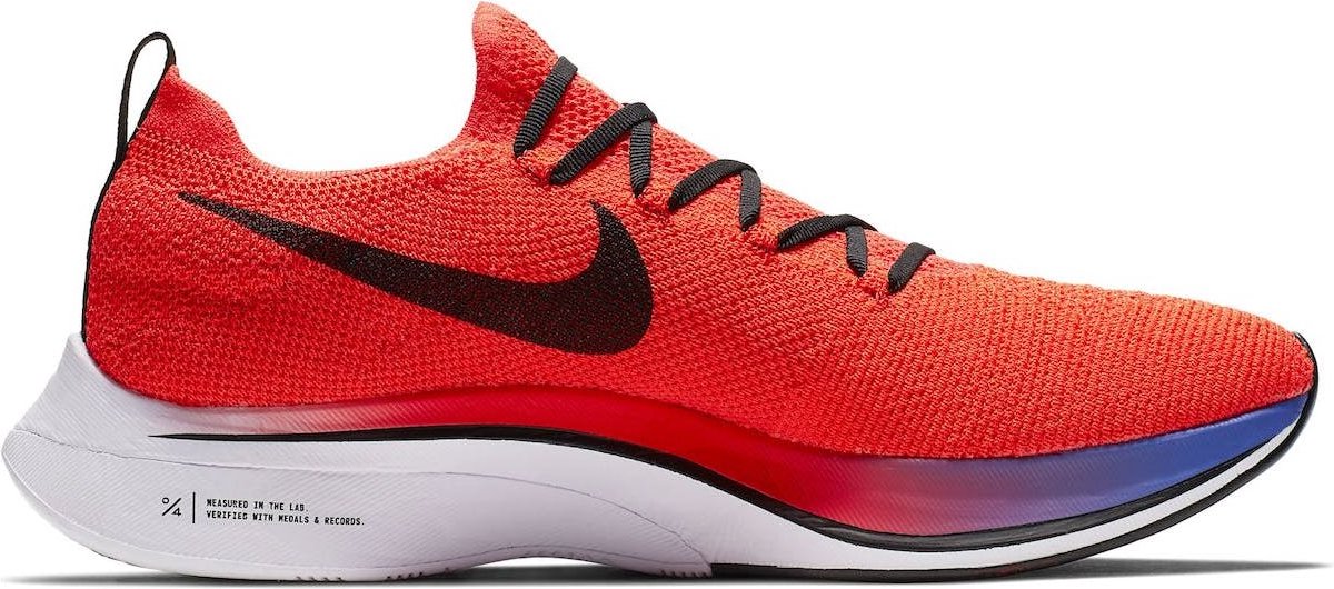 Running Nike Vaporfly 4% Flyknit Rood
