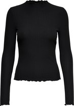 ONLY MATERNITY OLMEMMA L/S HIGH NECK TOP JRS Dames T-shirt - Maat M