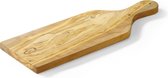 Veluw® Serveerplank - Borrelplank - Tapasplank - Kaasplank - Olijfhout - 60x20x(H)1,8cm