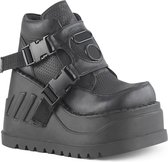 DemoniaCult - STOMP-15 Plateau sneakers - US 5 - 35 Shoes - Zwart