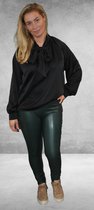 Leather Look Legging Norphy Groen 38