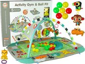 Speelkleed baby - babygym - met ballenbak - en ballen