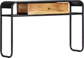 Sidetable 118x30x75 cm massief mangohout