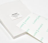 Transferpapier - Neenah LASER-1-OPAQUE® (10 vel) - A3 - Donker en licht textiel - Laser - Professioneel gebruik - Rekbaar
