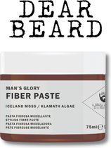 Dear Beard - Man's Glory Fiber Paste - Natuurlijke Italiaanse haarwax