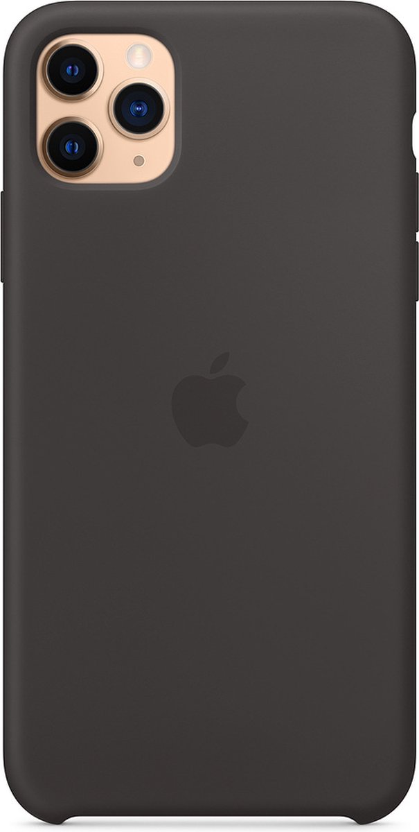 Apple - Siliconen Hoesje - iPhone 11 Pro Max - Zwart