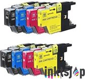 2 x inktsjop Huismerk (8-pack) Brother LC-1240 / LC-1280 1240xl 1280xl Multipack XL (8set) DCP-J525W DCP-J725DW DCP-J925DW MFC-J430W MFC-J625DW MFC-J825DW MFC-J835DW MFC-J5910DW MFC-J6510DW M