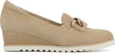 Softwaves Instappers Dames - Instapschoenen / Damesschoenen - Suède   - 76734 - Camel - Maat 38.5