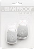 Urban Proof fietslampjes LED silicoon Light grey