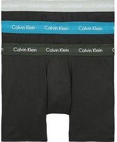 Calvin Klein 3-pack boxershorts brief b-grey element/grey heather/tapestry teal