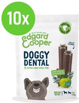 Edgard & Cooper Doggy Dental Sticks Appel - Eucalyptusolie Small - 10 Zakken