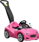 Step2 Push Whisper Ride Voiture Enfant Porteur Auto en rose - Véhicule Jouet avec barre de poussée pour Enfants dès 1.5 ans