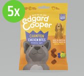 Edgard & Cooper Kip Bites - voor honden - Hondensnack - 50g - 5 Zakken