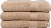 Rainbow Collection handdoek beige set van 5 stuks 50x90cm 500gr