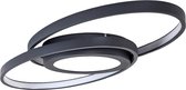 Moderne Ledlamp - Ovale Plafondlamp - Grijze Plafondlamp - Zuinige Ledlamp - Huiskamer Muurlamp - Eetkamer Plafondlamp