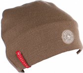 gebreide muts Kish unisex taupe one size