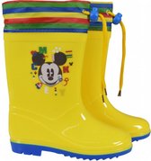 regenlaarzen Mickey√Ç Mouse junior PVC geel maat 28-29