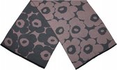 sjaal met bloemenprint dames 180 x 63 cm polyester roze