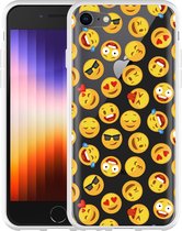 iPhone SE 2022 Hoesje Emoji - Designed by Cazy